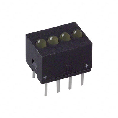 5555401F by Dialight - LED 2MM QUAD YELLOW