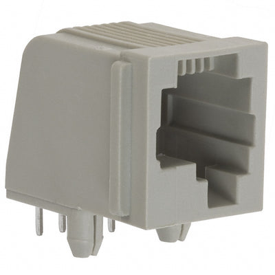 5555003-1 by TE Connectivity AMP Connectors - CONNECTOR MOD JACK 6P6C R/A UNSHLD