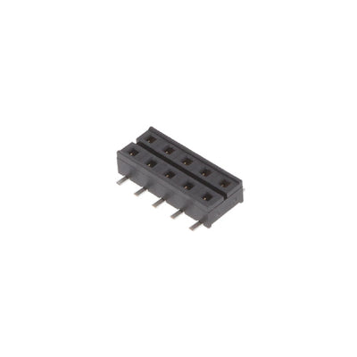 55508-110TRLF by Amphenol ICC (FCI) - CONNECTOR RECPT 10POS 0.079 GOLD SMD