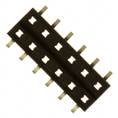 55508-112LF by Amphenol ICC (FCI) - CONNECTOR RECPT 12POS 0.079 GOLD SMD