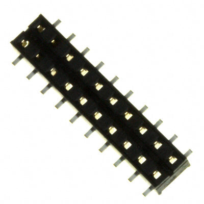 55508-120LF by Amphenol ICC (FCI) - CONNECTOR RECPT 20POS 0.079 GOLD SMD