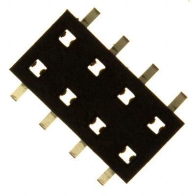55510-108LF by Amphenol ICC (FCI) - CONNECTOR RECPT 8POS 0.079 GOLD SMD