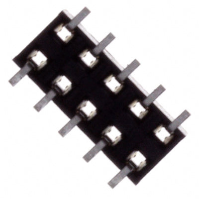 55510-110LF by Amphenol ICC (FCI) - CONNECTOR RECPT 10POS 0.079 GOLD SMD