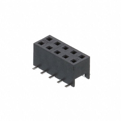 55510-110TRLF by Amphenol ICC (FCI) - CONNECTOR RECPT 10POS 0.079 GOLD SMD
