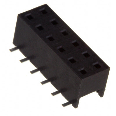 55510-112LF by Amphenol ICC (FCI) - CONNECTOR RECPT 12POS 0.079 GOLD SMD