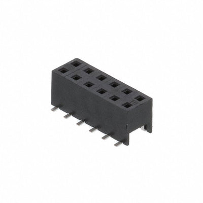 55510-112TRLF by Amphenol ICC (FCI) - CONNECTOR RECPT 12POS 0.079 GOLD SMD