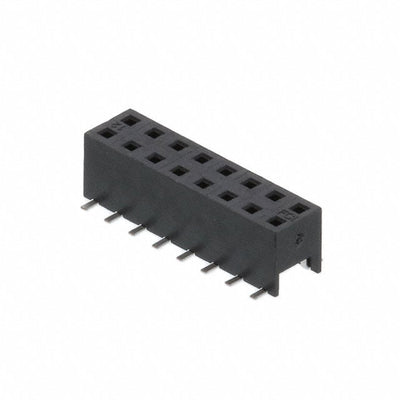 55510-116TRLF by Amphenol ICC (FCI) - CONNECTOR RECPT 16POS 0.079 GOLD SMD