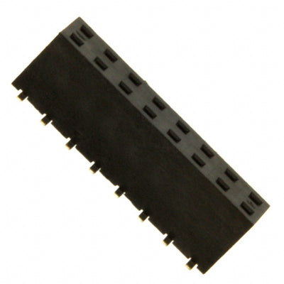 55510-116LF by Amphenol ICC (FCI) - CONNECTOR RECPT 16POS 0.079 GOLD SMD