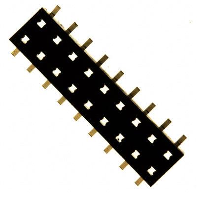 55510-118LF by Amphenol ICC (FCI) - CONNECTOR RECPT 18POS 0.079 GOLD SMD