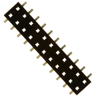 55510-122LF by Amphenol ICC (FCI) - CONNECTOR RECPT 22POS 0.079 GOLD SMD