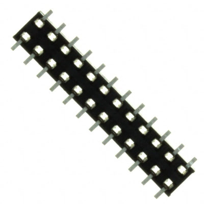 55510-124LF by Amphenol ICC (FCI) - CONNECTOR RECPT 24POS 0.079 GOLD SMD
