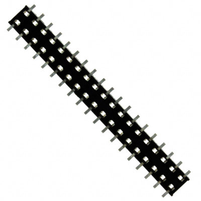 55510-138LF by Amphenol ICC (FCI) - CONNECTOR RECPT 38POS 0.079 GOLD SMD