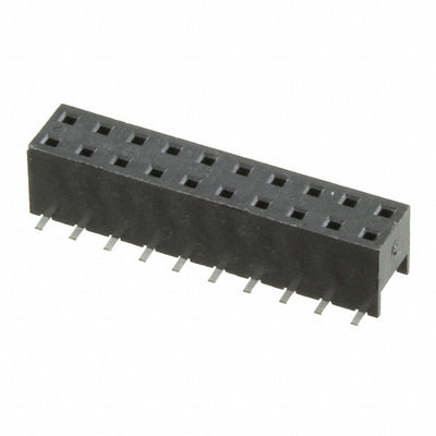 55510-320TRLF by Amphenol ICC (FCI) - CONNECTOR RECPT 20POS 0.079 GOLD SMD