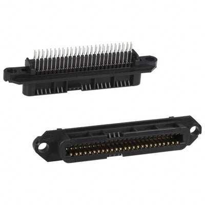 5552130-1 by TE Connectivity AMP Connectors - CONNECTOR RECPT 50POS EDGE MNT SOLDER