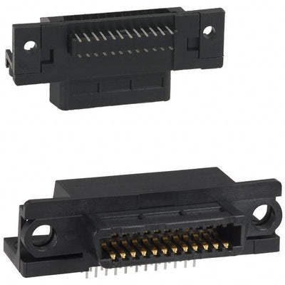 5553121-1 by TE Connectivity AMP Connectors - CONNECTOR RECPT 24POS R/A SOLDER