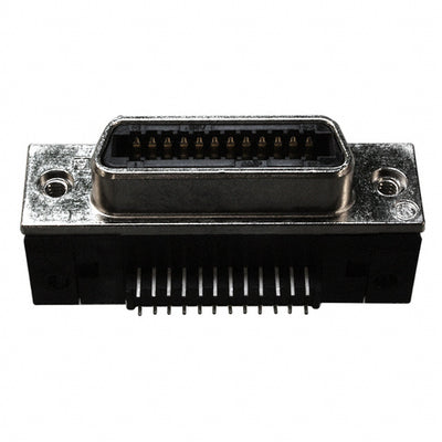 5553811-2 by TE Connectivity AMP Connectors - CONNECTOR RECPT 24POS R/A SOLDER