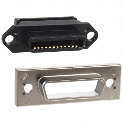 5554349-1 by TE Connectivity AMP Connectors - CONNECTOR RECPT 24POS PNL MNT IDC