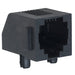 5555077-2 by TE Connectivity AMP Connectors - CONNECTOR MOD JACK 6P4C R/A UNSHLD