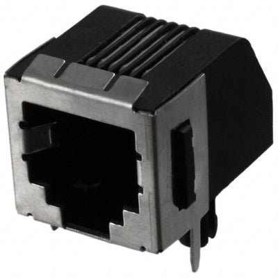 5555140-4 by TE Connectivity AMP Connectors - CONNECTOR MOD JACK 6P6C R/A SHIELDED