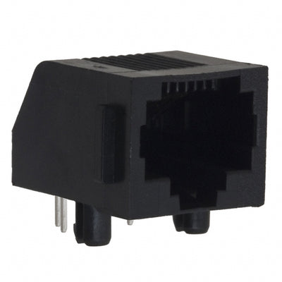 5555166-1 by TE Connectivity AMP Connectors - CONNECTOR MOD JACK 8P8C R/A UNSHLD