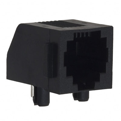 5555163-2 by TE Connectivity AMP Connectors - CONNECTOR MOD JACK 6P4C R/A UNSHLD