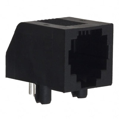 555165-2 by TE Connectivity AMP Connectors - CONNECTOR MOD JACK 6P4C R/A UNSHLD