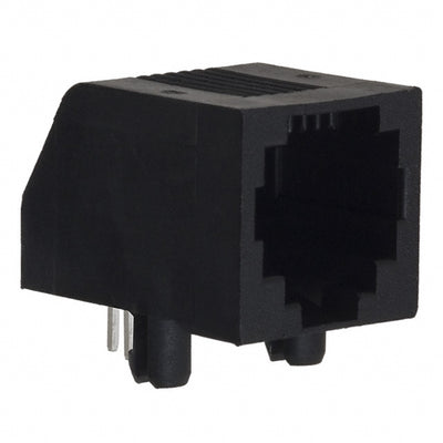 5555165-2 by TE Connectivity AMP Connectors - CONNECTOR MOD JACK 6P4C R/A UNSHLD