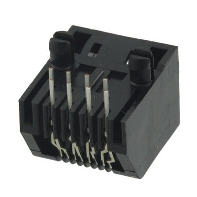 5555167-4 by TE Connectivity AMP Connectors - CONNECTOR MOD JACK 8P8C R/A UNSHLD