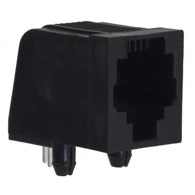 5555979-1 by TE Connectivity AMP Connectors - CONNECTOR MOD JACK 6P4C R/A UNSHLD