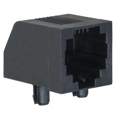 5557314-1 by TE Connectivity AMP Connectors - CONNECTOR MOD JACK 6P6C R/A UNSHLD