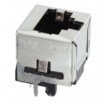 5557484-1 by TE Connectivity AMP Connectors - CONNECTOR MOD JACK 8P8C VERT SHIELDED