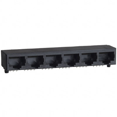 5557564-1 by TE Connectivity AMP Connectors - CONNECTOR MOD JACK 8P8C R/A UNSHLD