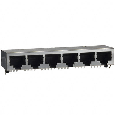 5557572-3 by TE Connectivity AMP Connectors - CONNECTOR MOD JACK 8P8C R/A SHIELDED