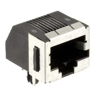 5558382-1 by TE Connectivity AMP Connectors - CONNECTOR MOD JACK 8P8C R/A SHIELDED