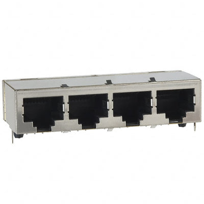 5558524-1 by TE Connectivity AMP Connectors - CONNECTOR MOD JACK 8P8C R/A SHIELDED
