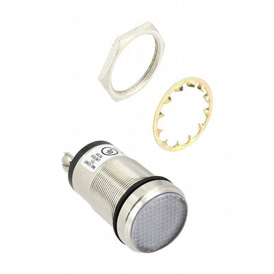 5561003304F by Dialight - LED PNL MT 1"" 12V WT FLAT WHT