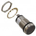 5561804314F by Dialight - LED 1"" BLU PMI 24V CLR FLAT LEN