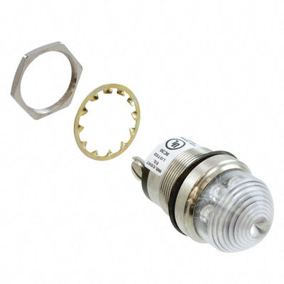 5563009304F by Dialight - LED PNL MT 1"" 230VAC WT DOME WHT