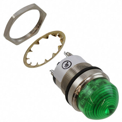 5563604324F by Dialight - LED 1"" DOME GRN PMI 24V C1D2