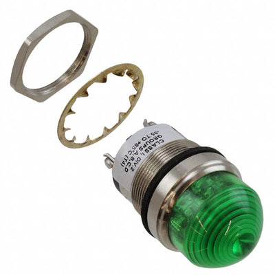 5563605324F by Dialight - LED 1"" DOME GRN PMI 125V C1D2