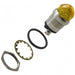 5563708304F by Dialight - LED PANEL MT 1"" WT DOME YELLOW