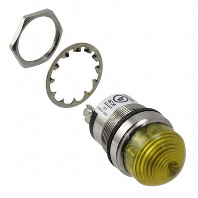 5563707304F by Dialight - LED PNL MT 1"" WT DOME YELLOW