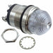 5563803304F by Dialight - LED PNL MT 1"" 12V WT DOME BLUE
