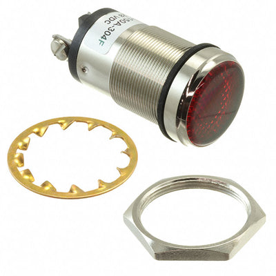 556150A304F by Dialight - 1""FLAT RED LED PMI CONST INT