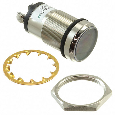 556150A314F by Dialight - 1""FLAT RED LED PMI CONST INT