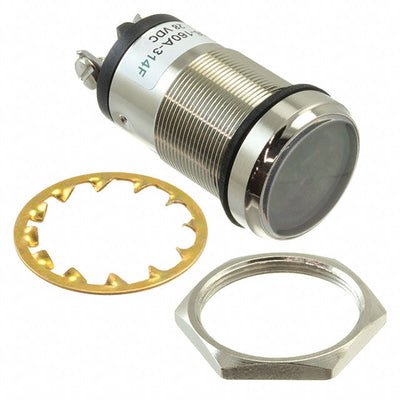 556160A314F by Dialight - 1""FLAT GRN LED PMI CONST INT