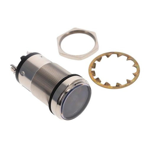 5561706314F by Dialight - LED 1"" YEL PMI 72V CLR FLAT LEN