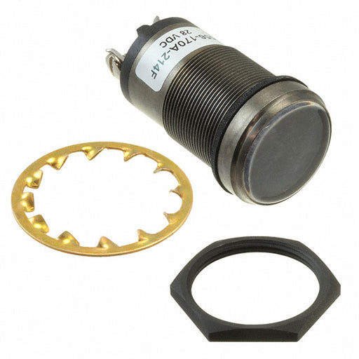 556170A214F by Dialight - 1""FLAT YLW LED PMI CONST INT