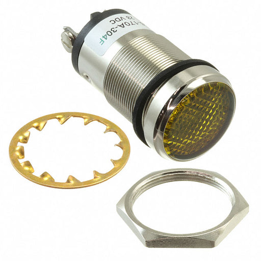 556170A304F by Dialight - 1""FLAT YLW LED PMI CONST INT
