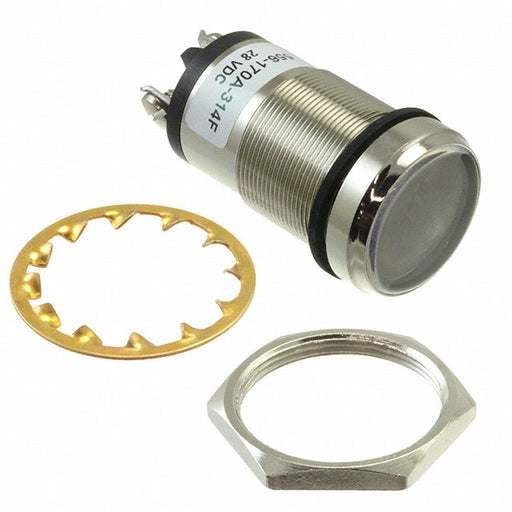 556170A314F by Dialight - 1""FLAT YLW LED PMI CONST INT